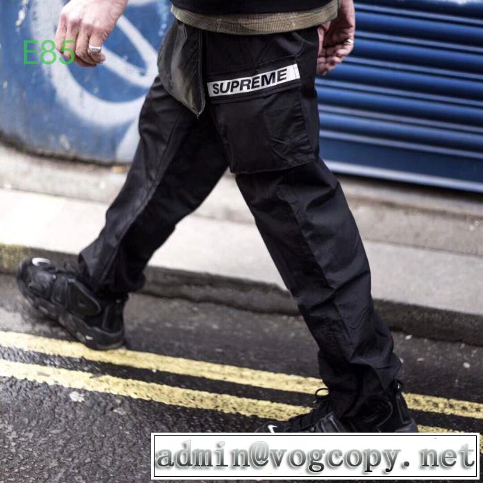 Supreme Reflective Taping Cargo Pant 2色可選 2019-2020秋冬のファッション スエットパンツ