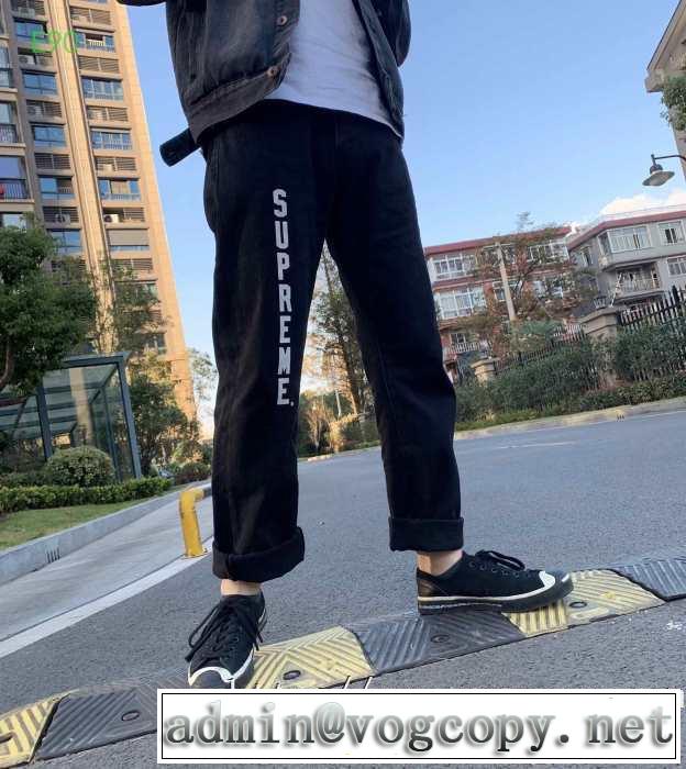 シュプリーム 2色可選 秋ファションのトレンド  SUPREME 一番おしゃれ秋冬トレンド チノパン 2019秋に注目したい