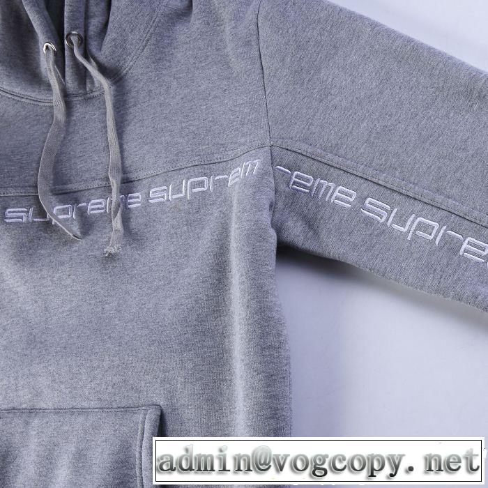 ちょっと大人の印象 シュプリームSUPREME 3色可選 2019年の夏のマスト パーカー 今旬のシルエットバランス