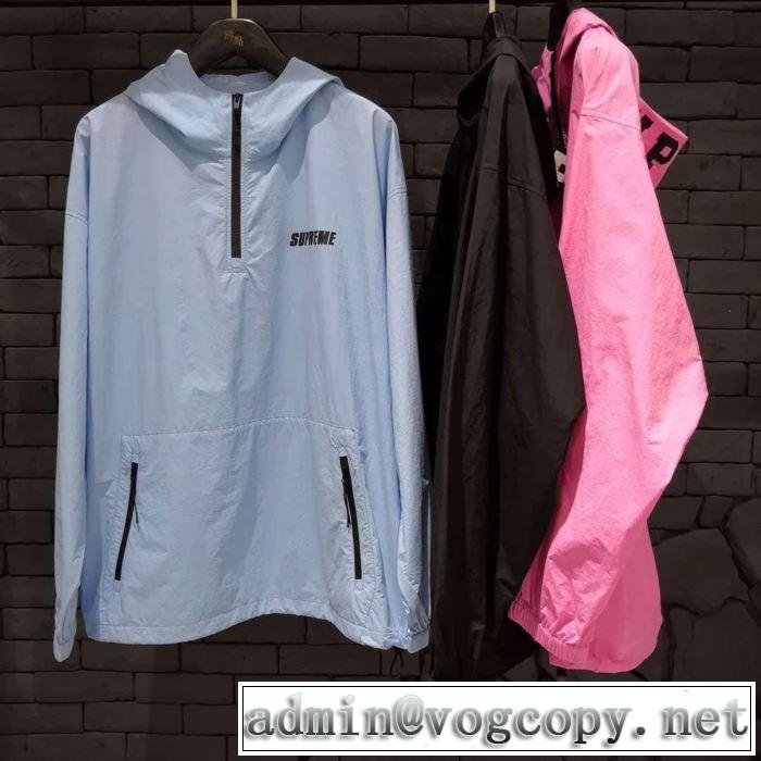  2019SSのトレンド商品 3色可選シュプリーム SUPREME 春夏！大人カジュアル 日焼け止め服 紫外線カット