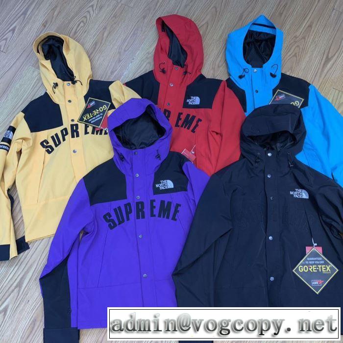 多色可選 ダスター コート SS19 SUPREME THE NORTH FACE TNF JACKET 今流行のストリート上品 おしゃれな装い