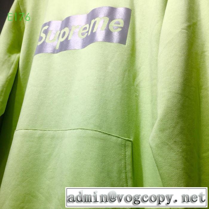 シュプリームもちろん相性抜群  SUPREME 3色可選  パーカー 【2019秋冬トレンド】押さえておきたい