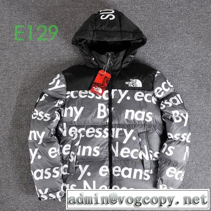 ファッション上級者向け ダウンジャケット シュプリーム SUPREME 3色可選  Supreme X TNF 2019秋、イチオシ上品