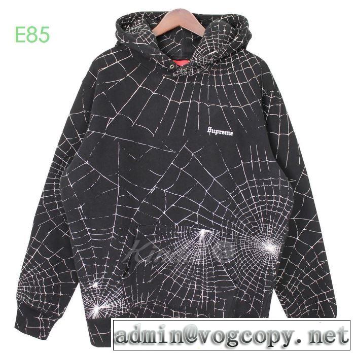 2019-20秋冬トレンドファッション シュプリーム SUPREME 19AW Spider Web Hooded Sweatshirt  パーカー