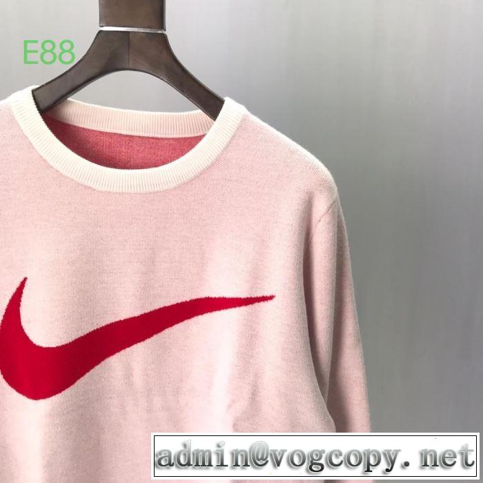 機能性が良くブランド新品 Supreme  NikeX Swoosh Sweater 3色可選  プルオーバーパーカー 【最新】2019年秋冬のトレンド速報