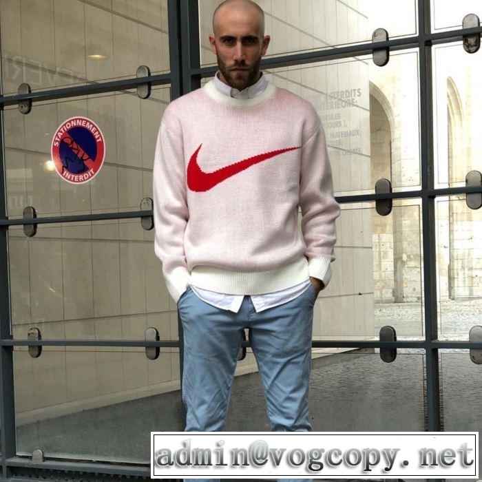 機能性が良くブランド新品 Supreme  NikeX Swoosh Sweater 3色可選  プルオーバーパーカー 【最新】2019年秋冬のトレンド速報