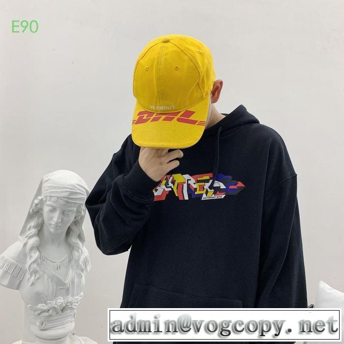 大胆なチェックの人気トレンド   多色可選  パーカー 19FW Hooded Sweatshirt寒い季節トレンド上品