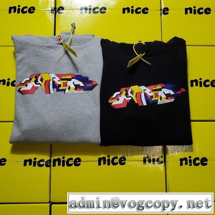 大胆なチェックの人気トレンド   多色可選  パーカー 19FW Hooded Sweatshirt寒い季節トレンド上品