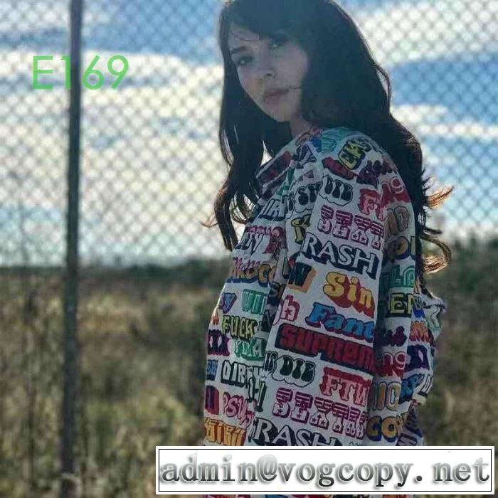 2色可選 ブルゾン 気になる2019年秋のファッション Supreme x Hysteric Glamour textwork jacket