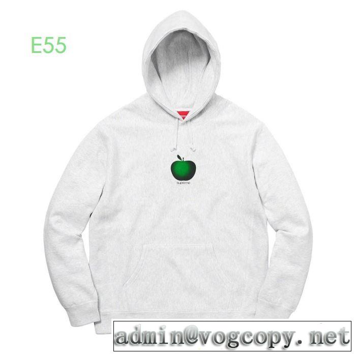 Supreme 19AW Apple Hooded Sweatshirt 苹果logo 2色可選 サイズのよさを感じる新作 パーカー