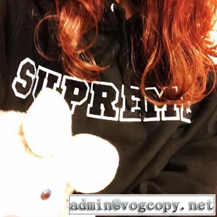 さわやかに新品おすすめ Supreme Cord Collegiate Logo Hooded 3色可選  パーカー お洒落で秋冬注目トレンド