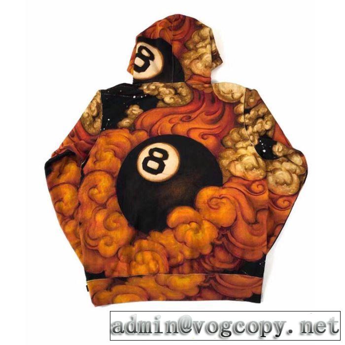 やっぱり優しい色 Martin Wong 8 Ball Hooded パーカー シュプリーム SUPREME ヒットする秋冬コレクション