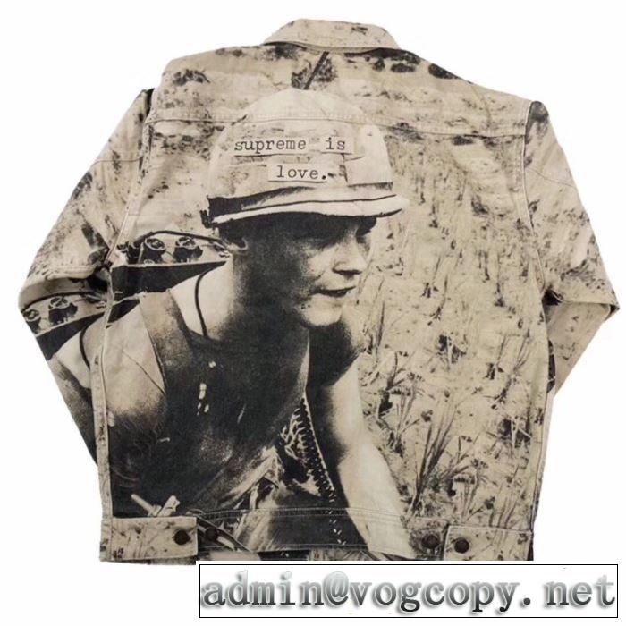 今年の秋冬のトレンド激安セール  ブルゾン Supreme 19FW Supreme Is Love Denim Work Jacket
