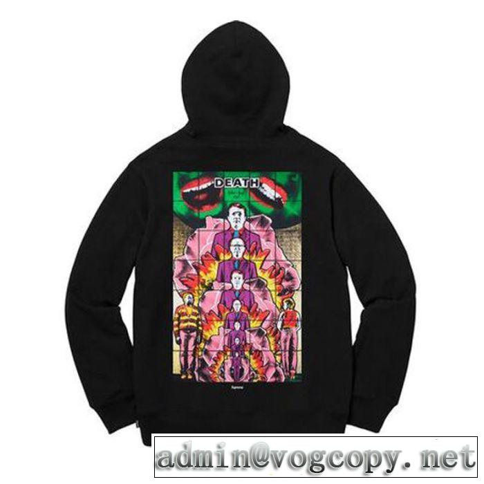気になる2019年秋のファッション Supreme 19AW Gilbert Ge 2色可選  ファッション上級者向けパーカー