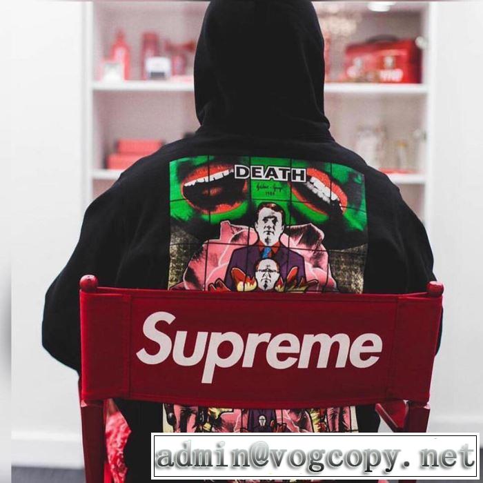 気になる2019年秋のファッション Supreme 19AW Gilbert Ge 2色可選  ファッション上級者向けパーカー