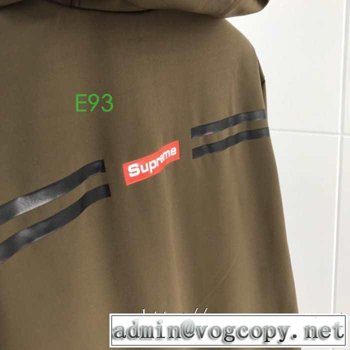 シュプリーム 更にトレンドが急上昇中 SUPREME 【2019秋冬】の注目トレンド フード付きコート オシャレスタイルが今年流