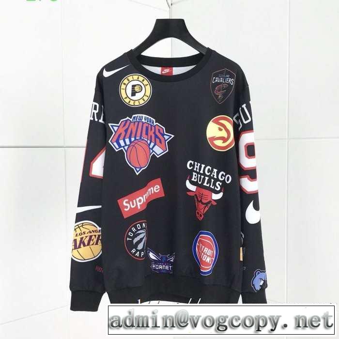 2色可選 寒い季節トレンド上品 シュプリーム SUPREME 秋冬流行りファション プルオーバーパーカー 2019-2020秋冬流行色紹介