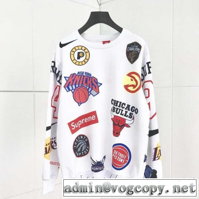 2色可選 寒い季節トレンド上品 シュプリーム SUPREME 秋冬流行りファション プルオーバーパーカー 2019-2020秋冬流行色紹介