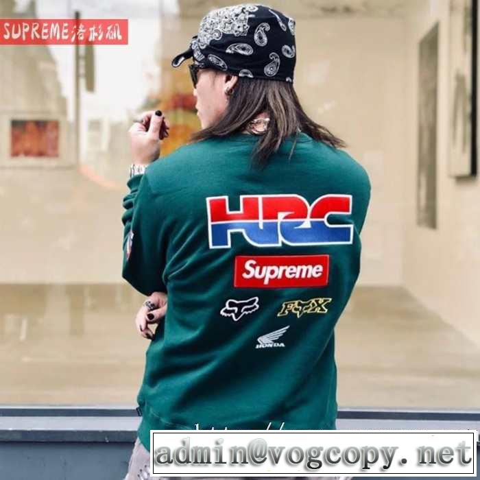 2色可選 SUPREME 秋冬ファッションコーディネート シュプリーム  最重要！2019秋冬トレンド プルオーバーパーカー