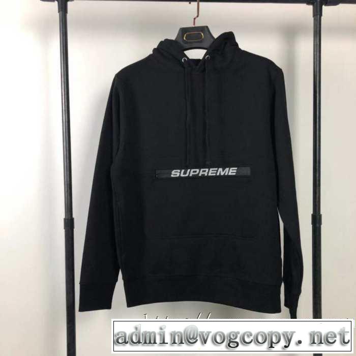 パーカー 最新トレンドコーデおすすめ 2色可選 シュプリーム 機能性が良くブランド新品 SUPREME  2019-2020秋冬のファッション