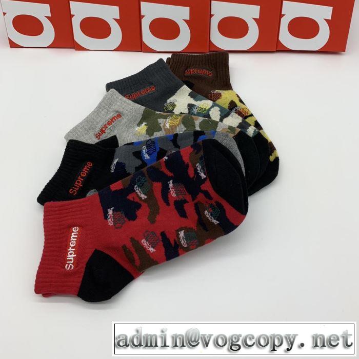 更にトレンドが急上昇中 靴下  シュプリーム SUPREME  先取り 2019/2020秋冬ファッション