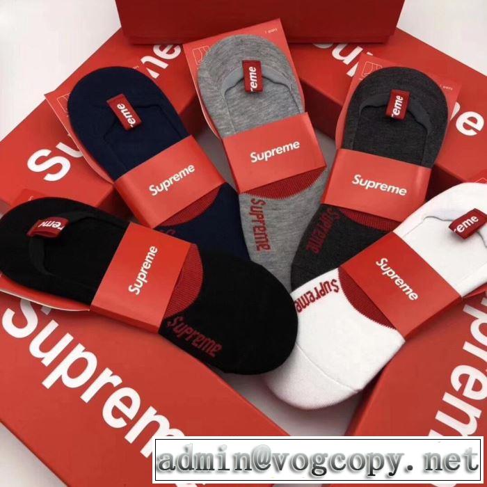 おすすめする注目トレンド 靴下 毎日はちょっとイイ秋冬新品 シュプリーム SUPREME 2019AW