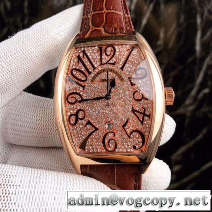 2019年の夏のマスト まずは定番！人気アイテム FRANCK MULLER フランクミュラー 腕時計 2色選択可
