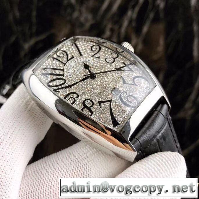 2019年の夏のマスト まずは定番！人気アイテム FRANCK MULLER フランクミュラー 腕時計 2色選択可