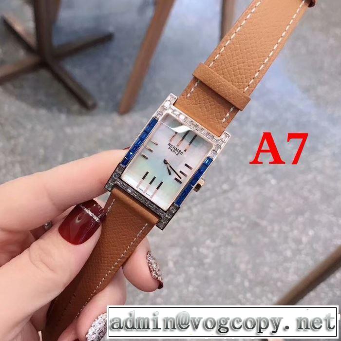 HERMES エルメス 腕時計 多色選択可 《2019年》今、注目のストリート オシャレ印象で人気の高い