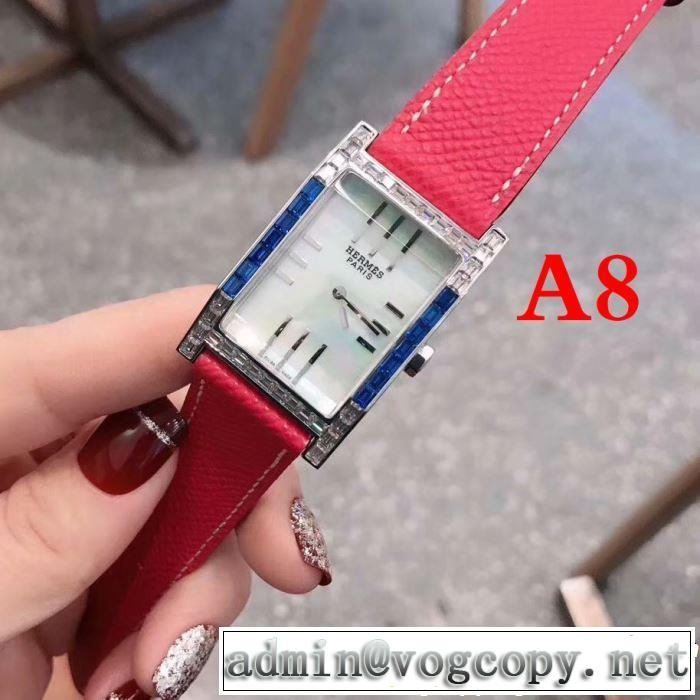 HERMES エルメス 腕時計 多色選択可 《2019年》今、注目のストリート オシャレ印象で人気の高い
