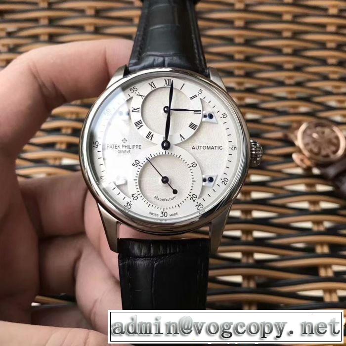 2019夏ファション新品 まずは定番！人気アイテム パテックフィリップ Patek Philippe 腕時計 2色選択可
