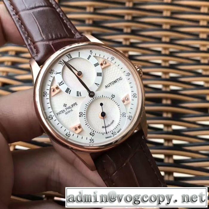 2019夏ファション新品 まずは定番！人気アイテム パテックフィリップ Patek Philippe 腕時計 2色選択可