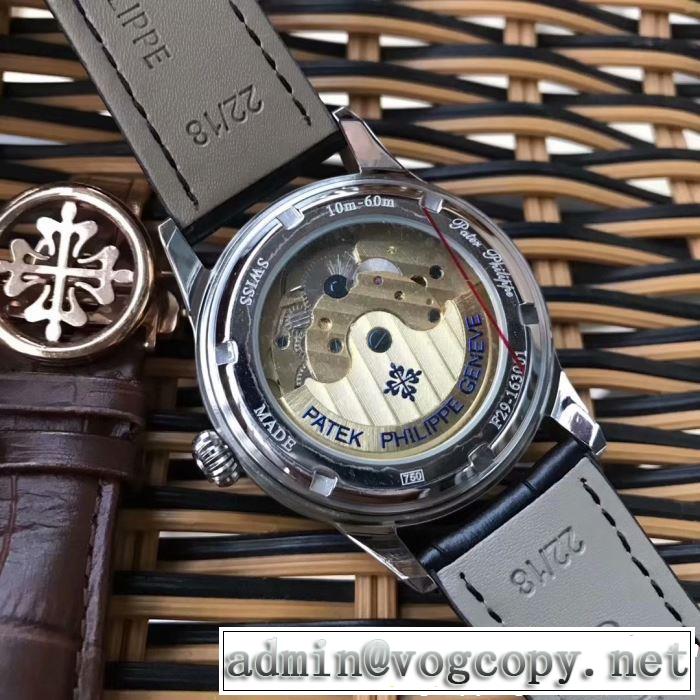 2019夏ファション新品 まずは定番！人気アイテム パテックフィリップ Patek Philippe 腕時計 2色選択可