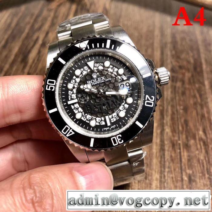 オススメしたい最新注目ファション 2019春夏は人気定番 ROLEX ロレックス 腕時計 4色選択可