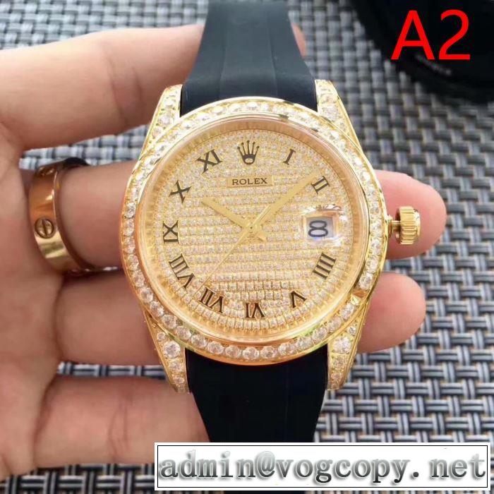 2色選択可 絶対おさえるべきカラーと最新 2019秋、イチオシ上品 ロレックス ROLEX 腕時計