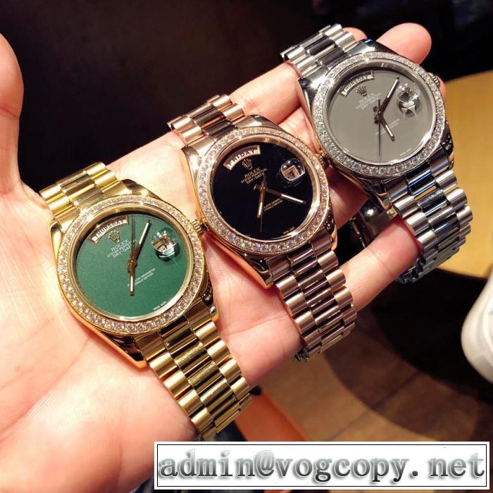 3色選択可 気になる2019年秋のファッション 秋冬から人気継続中 ロレックス ROLEX 腕時計