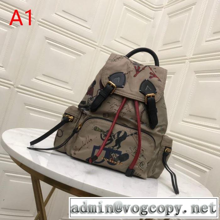 夏っぽさ新作アイテム リュック 着るだけで上品なスタイル バーバリー BURBERRY 最も目立ったブランド新品 2色選択可