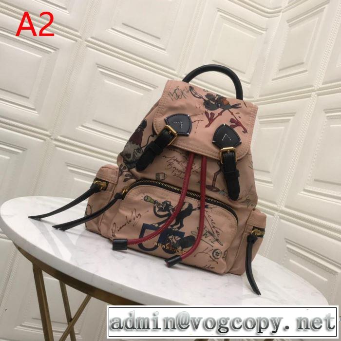 夏っぽさ新作アイテム リュック 着るだけで上品なスタイル バーバリー BURBERRY 最も目立ったブランド新品 2色選択可