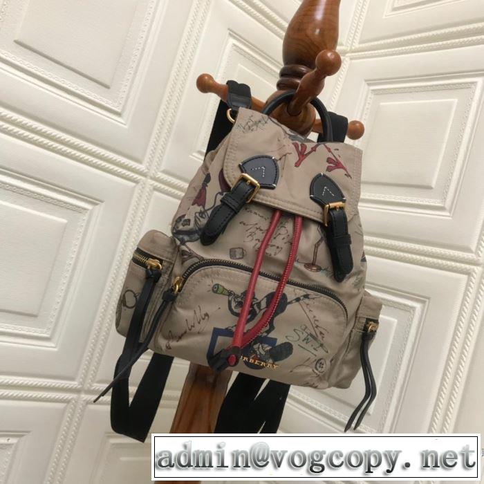 夏っぽさ新作アイテム リュック 着るだけで上品なスタイル バーバリー BURBERRY 最も目立ったブランド新品 2色選択可