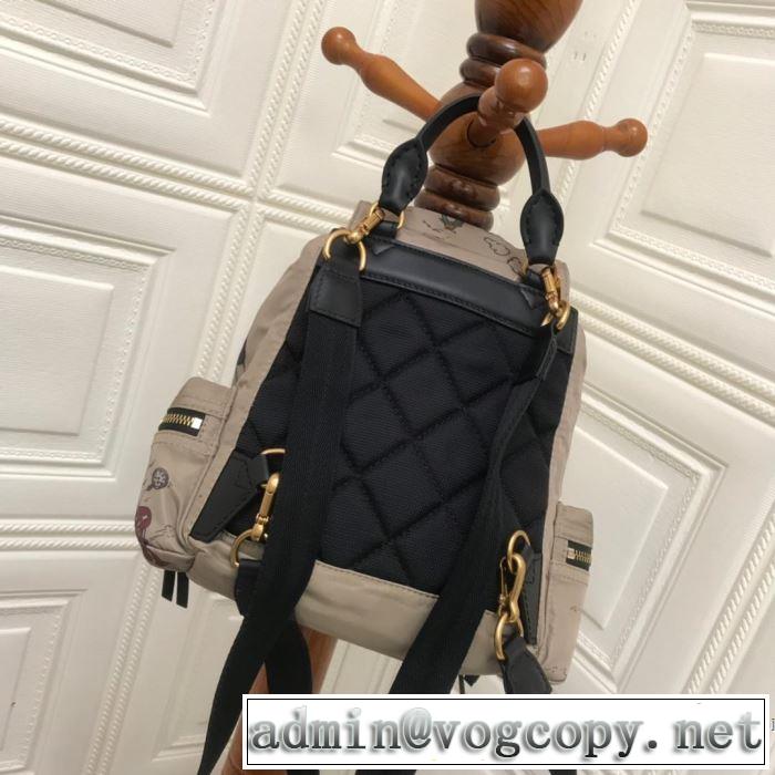 夏っぽさ新作アイテム リュック 着るだけで上品なスタイル バーバリー BURBERRY 最も目立ったブランド新品 2色選択可