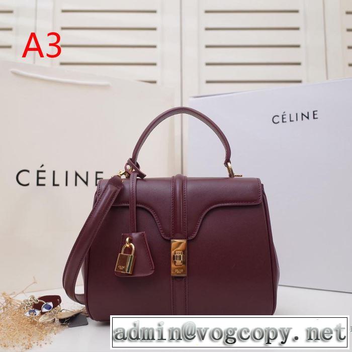 多色選択可 着回し力も抜群です！   レディースバッグ 《2019年》今、注目のストリート セリーヌ CELINE 通勤の定番