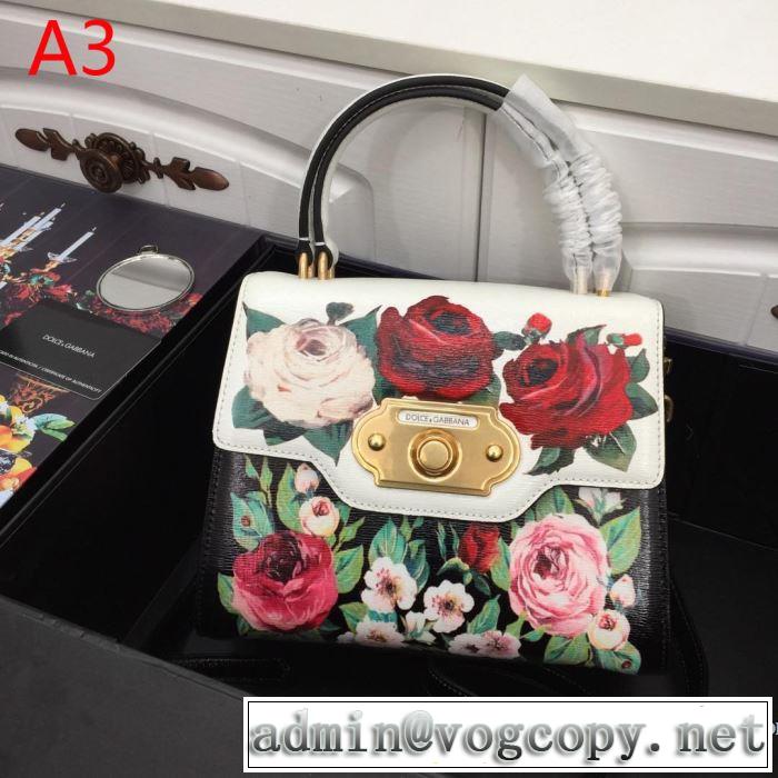 多色選択可 オシャレ印象で人気の高い ドルチェ＆ガッバーナ 春夏らしい華やか Dolce&Gabbana  2019即旬な装いに レディースバッグ