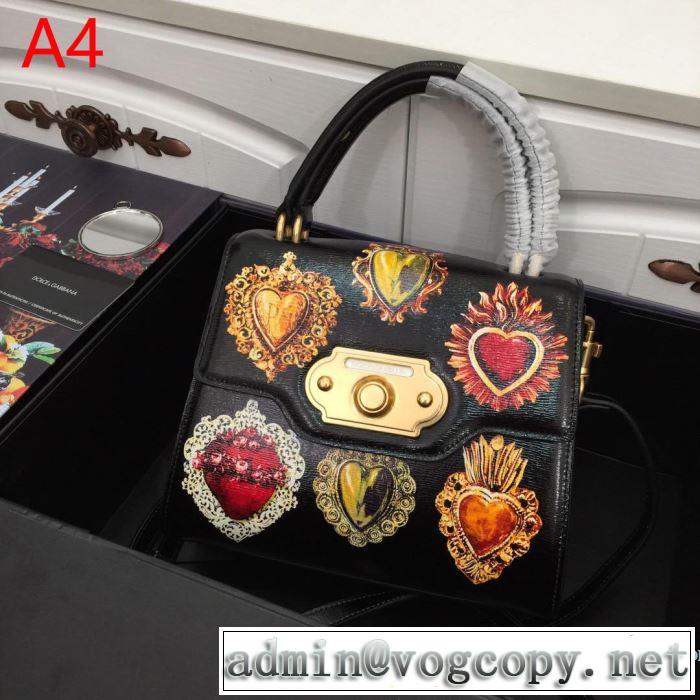 多色選択可 オシャレ印象で人気の高い ドルチェ＆ガッバーナ 春夏らしい華やか Dolce&Gabbana  2019即旬な装いに レディースバッグ