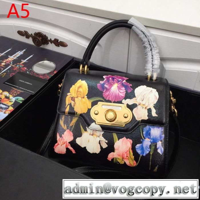 多色選択可 オシャレ印象で人気の高い ドルチェ＆ガッバーナ 春夏らしい華やか Dolce&Gabbana  2019即旬な装いに レディースバッグ
