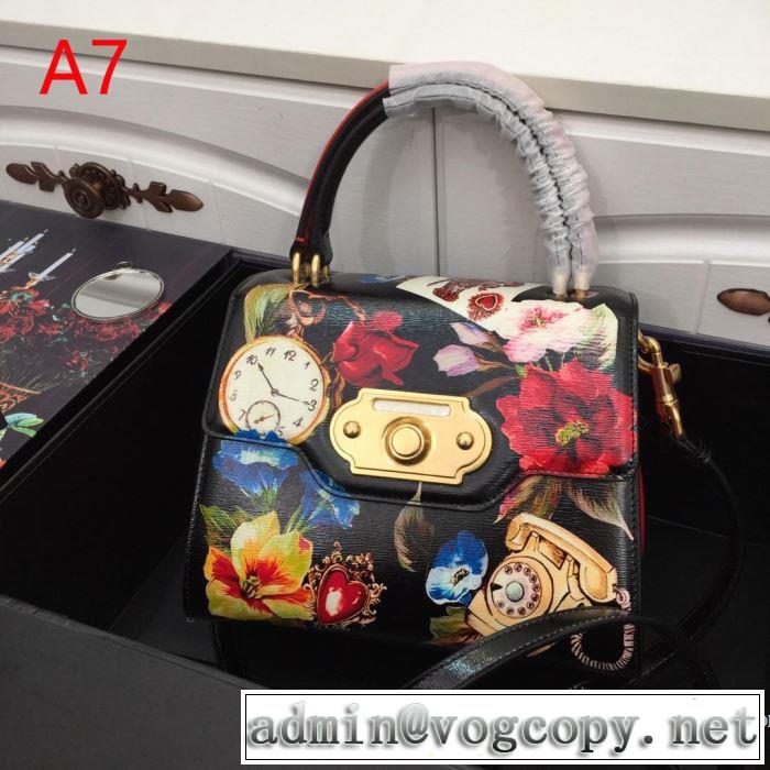 多色選択可 オシャレ印象で人気の高い ドルチェ＆ガッバーナ 春夏らしい華やか Dolce&Gabbana  2019即旬な装いに レディースバッグ