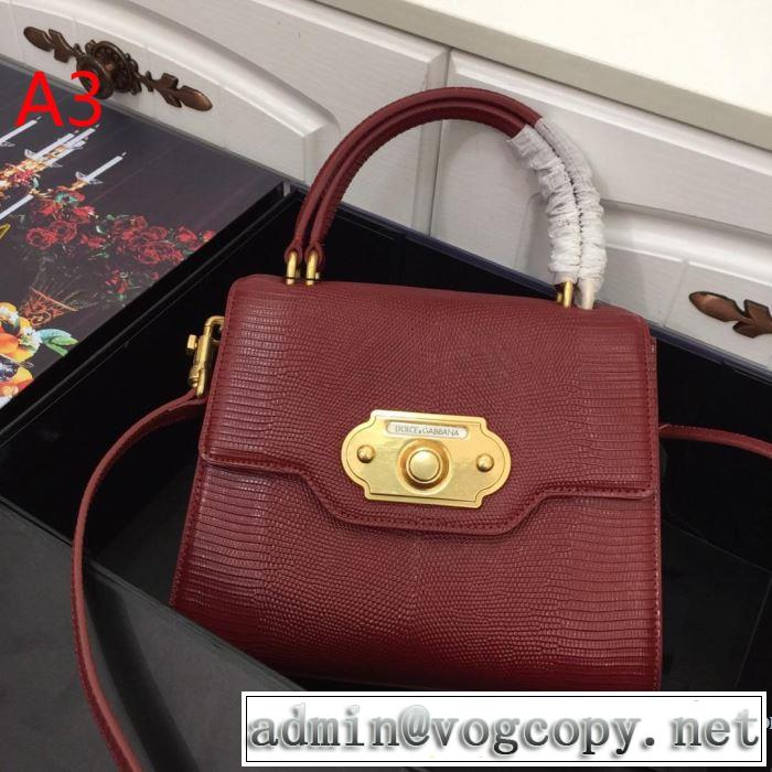 きちんと感が抜群 ドルチェ＆ガッバーナ Dolce&Gabbana 2019年の夏のマスト  レディースバッグ 多色選択可 ぐっと鮮度がアップ