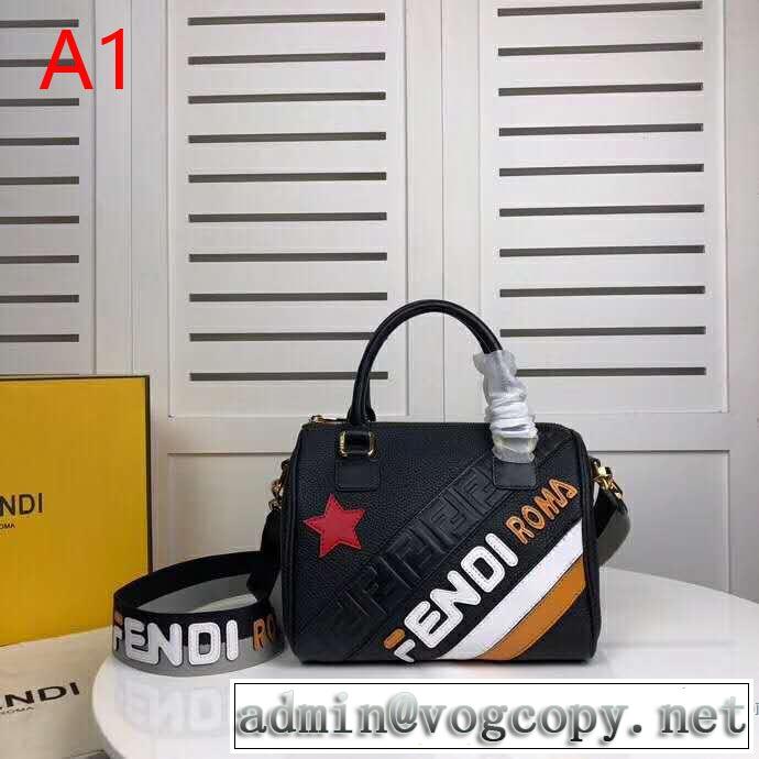 ハンドバッグ  4色可選 2019春夏トレンドアイテム今シーズン注目のデザイン  フェンディ FENDI