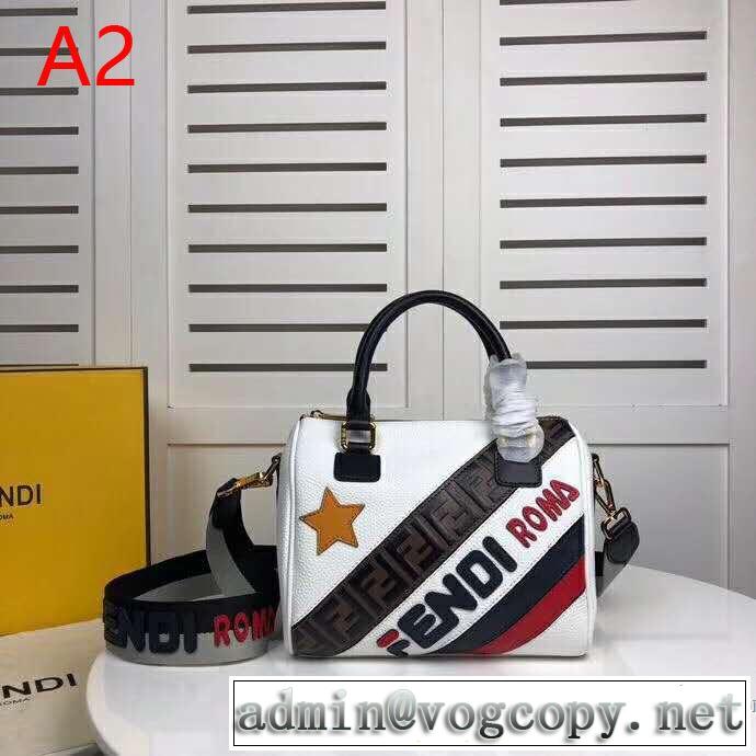ハンドバッグ  4色可選 2019春夏トレンドアイテム今シーズン注目のデザイン  フェンディ FENDI