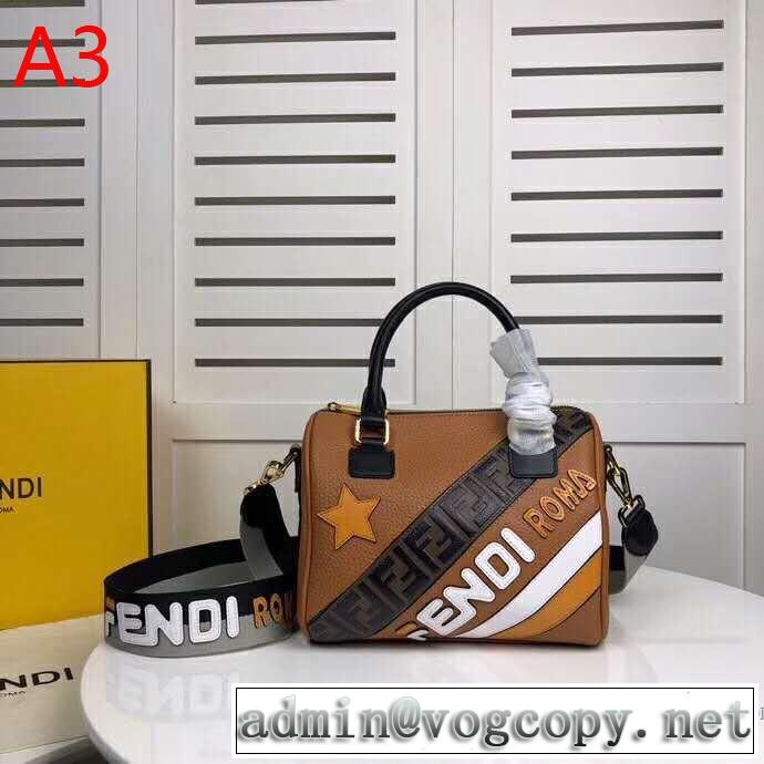 ハンドバッグ  4色可選 2019春夏トレンドアイテム今シーズン注目のデザイン  フェンディ FENDI