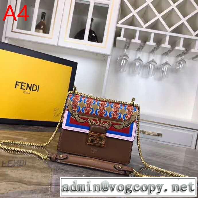今流行りの最新コレクション 2019春夏は人気定番 フェンディ FENDI 斜め掛けバッグ 4色可選